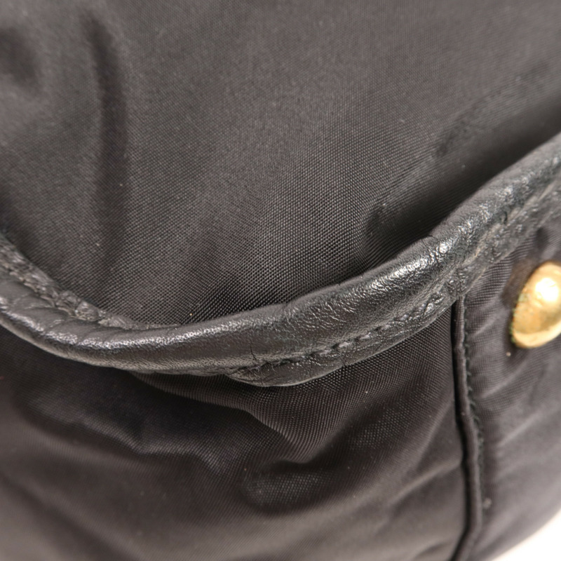 PRADA 尼龍Hand Bag金扣手挽袋-8