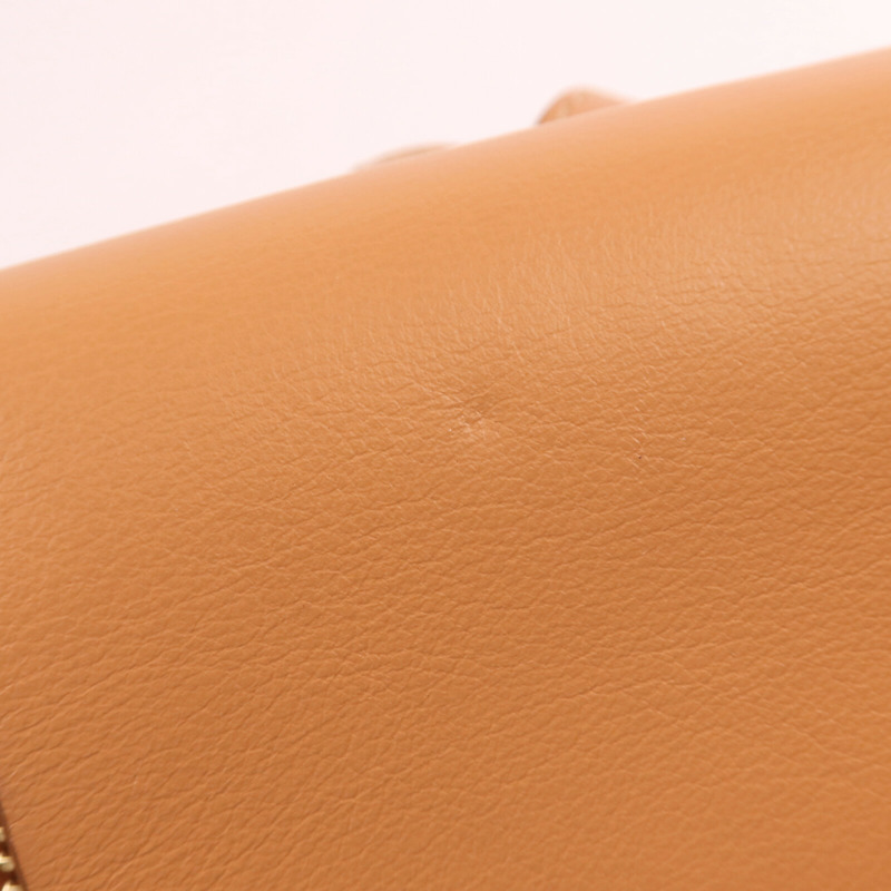 Chloe 牛皮皮革Backpack金扣背包-15