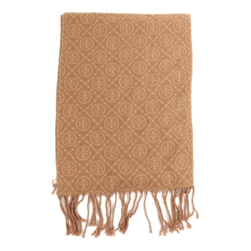 Tory Burch 棉質/羊毛Scarf圍巾-0