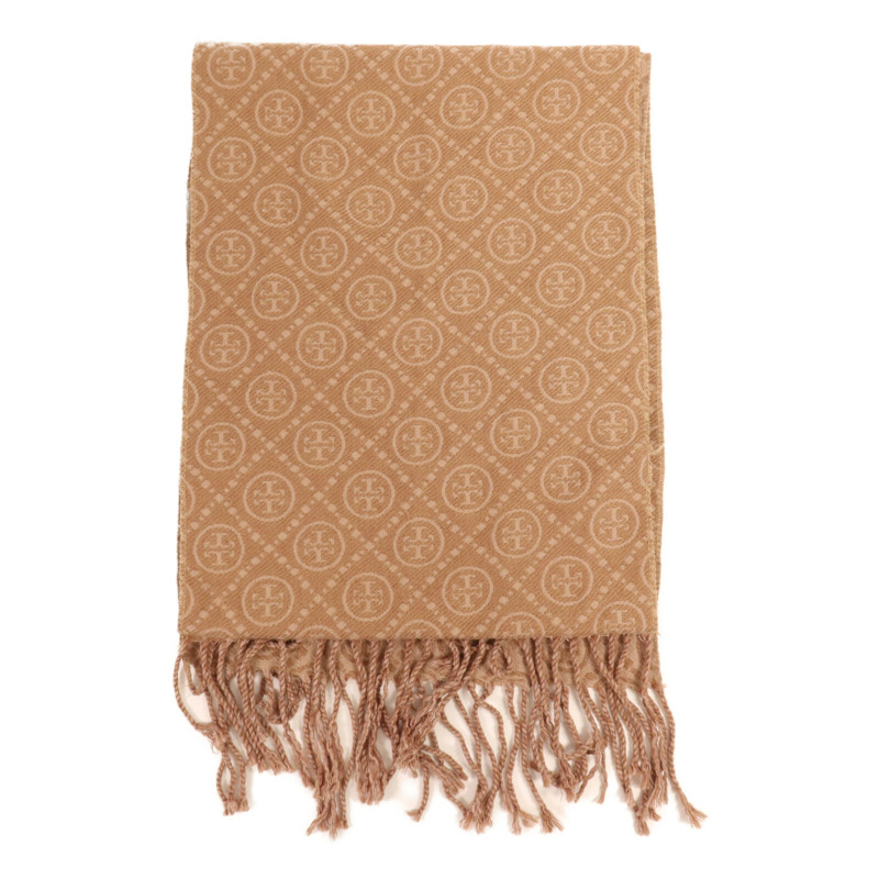 Tory Burch 棉質/羊毛Scarf圍巾-1
