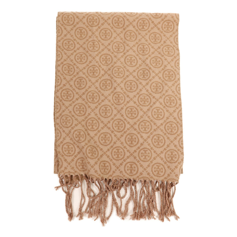 Tory Burch 棉質/羊毛Scarf圍巾-2