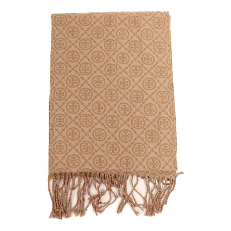 Tory Burch 棉質/羊毛Scarf圍巾-3