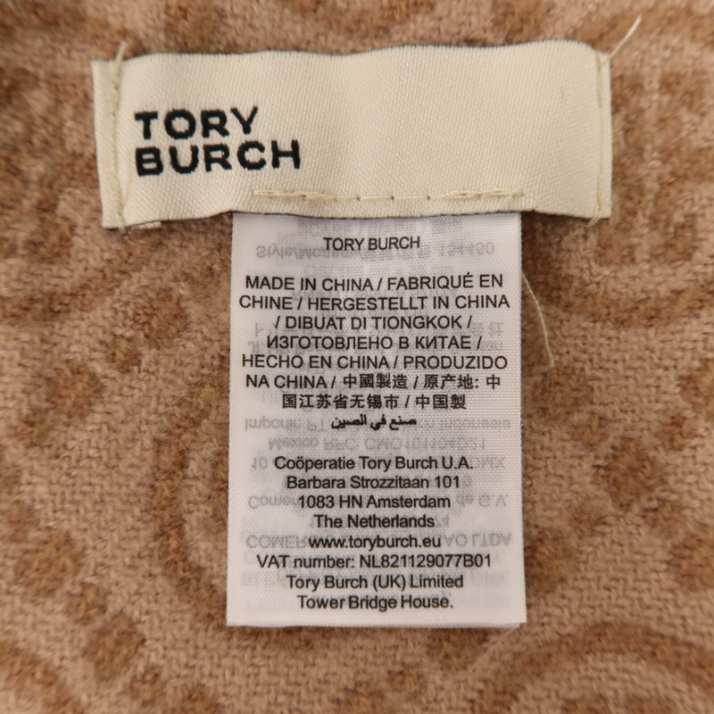 Tory Burch 棉質/羊毛Scarf圍巾-4
