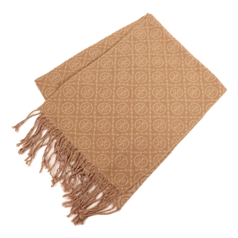 Tory Burch 棉質/羊毛Scarf圍巾-6