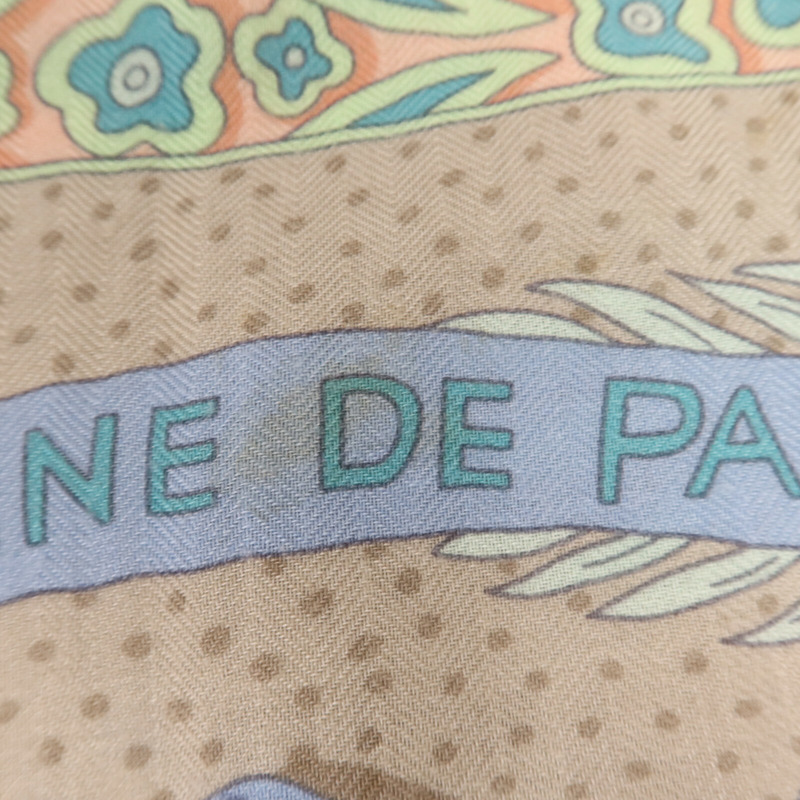 HERMES 羊絨Scarf圍巾-9