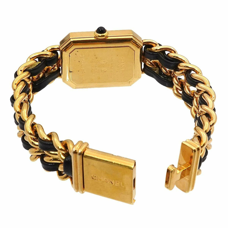 香奈兒 (CHANEL) Premiere 女士腕錶,M 碼,H0001,黑金配色,石英機芯-4