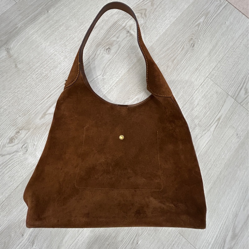 Coach brooklyn39 麂皮肩背包-1