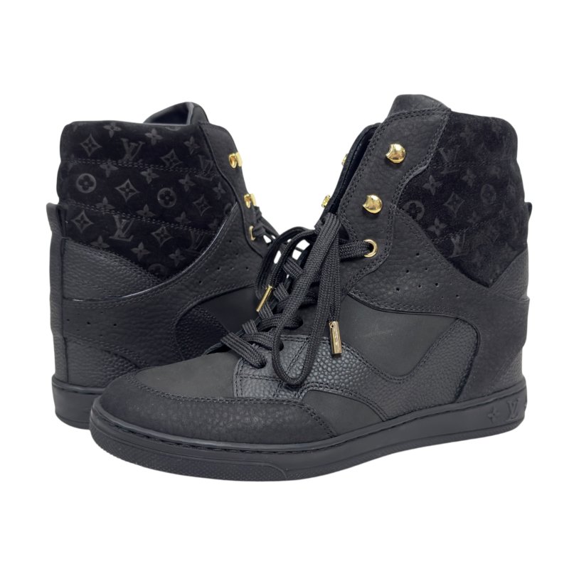 LOUIS VUITTON 老花 內增高 球鞋 70mm-1