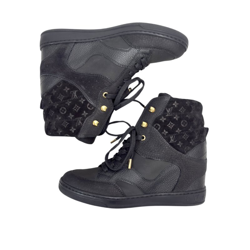 LOUIS VUITTON 老花 內增高 球鞋 70mm-10