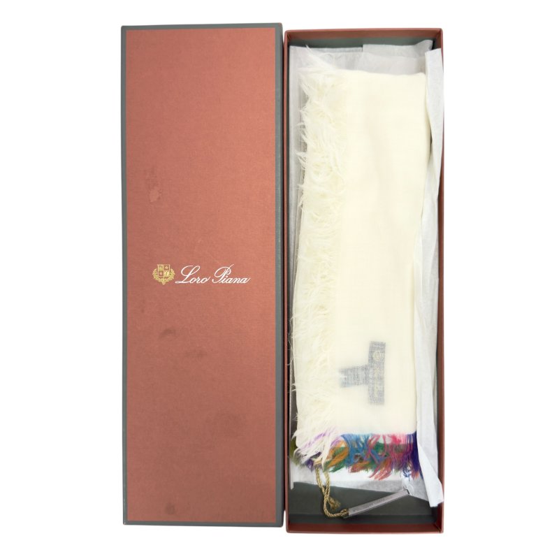 LORO PIANA 純羊絨 圍巾-5