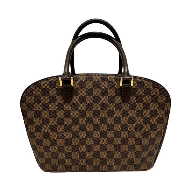 棕色 棋盤格 帆布 Sarria Horizontal 手提包【LOUIS VUITTON LV 路易威登】 N51282-0
