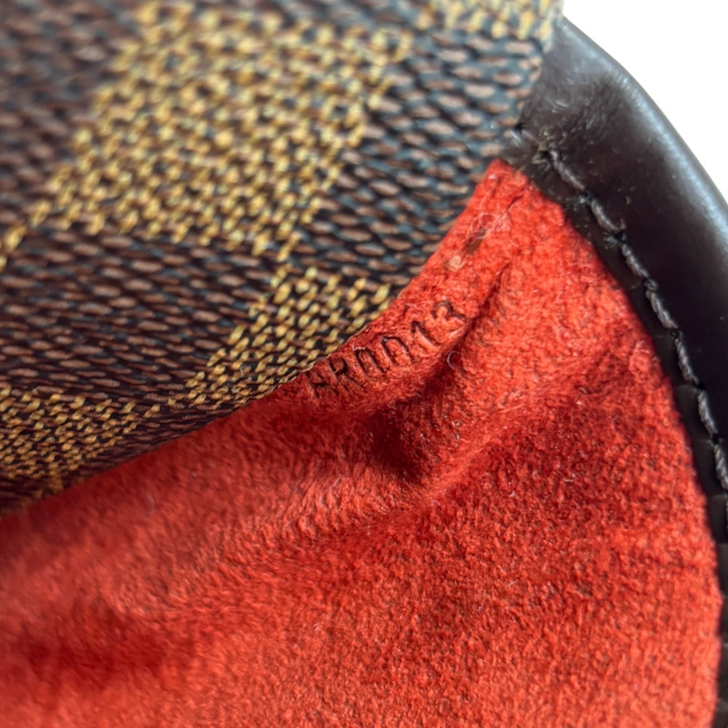 棕色 棋盤格 帆布 Sarria Horizontal 手提包【LOUIS VUITTON LV 路易威登】 N51282-8