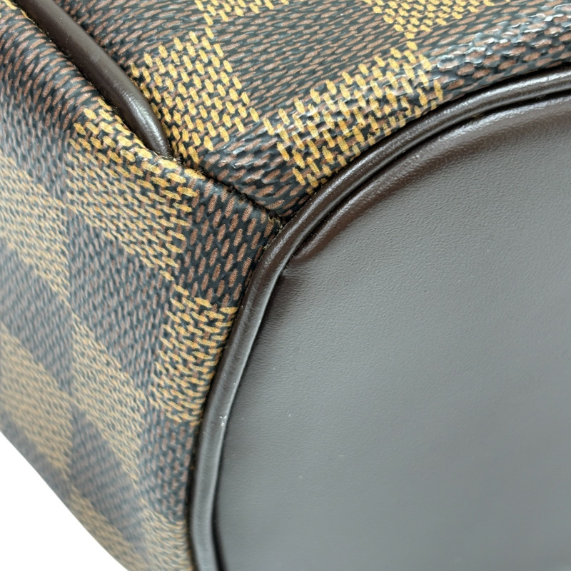 棕色 棋盤格 帆布 Sarria Horizontal 手提包【LOUIS VUITTON LV 路易威登】 N51282-11