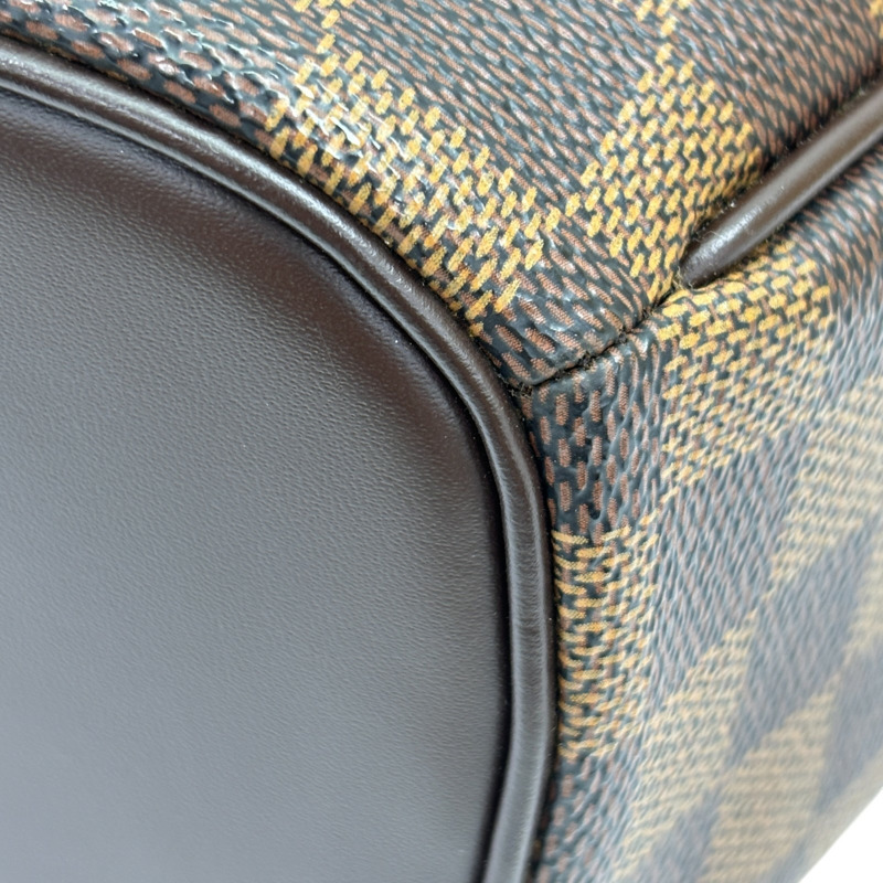 棕色 棋盤格 帆布 Sarria Horizontal 手提包【LOUIS VUITTON LV 路易威登】 N51282-12