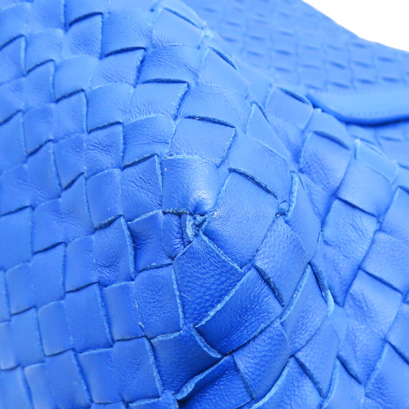 藍色 羊皮編織 Cesta 肩背包【BOTTEGA VENETA BV 寶緹嘉】-11