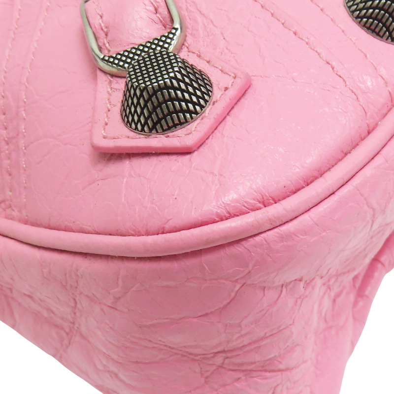 粉色 山羊皮 Neo Cagole 兩用包【BALENCIAGA 巴黎世家】 751521-10