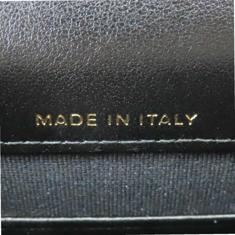 黑色 荔枝紋 牛皮 蝴蝶結金鏈 手機袋 肩背包 AP3307【CHANEL 香奈兒】 AP3307-6