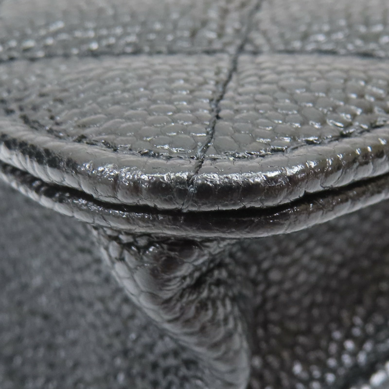 黑色 荔枝紋 牛皮 蝴蝶結金鏈 手機袋 肩背包 AP3307【CHANEL 香奈兒】 AP3307-11