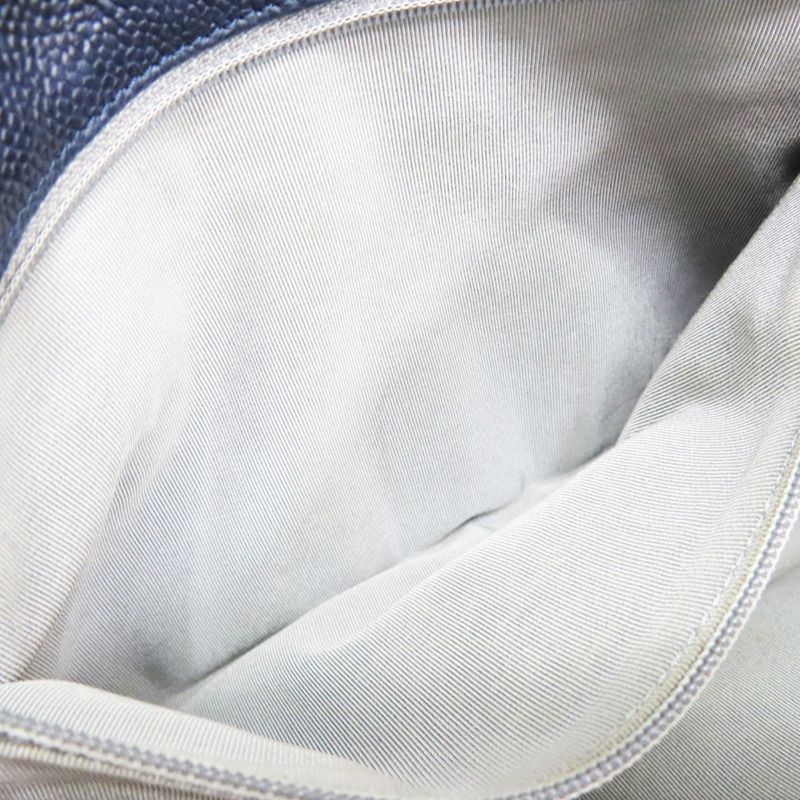 藍色 牛皮 French Riviera 肩背包 銀釦【CHANEL 香奈兒】-5