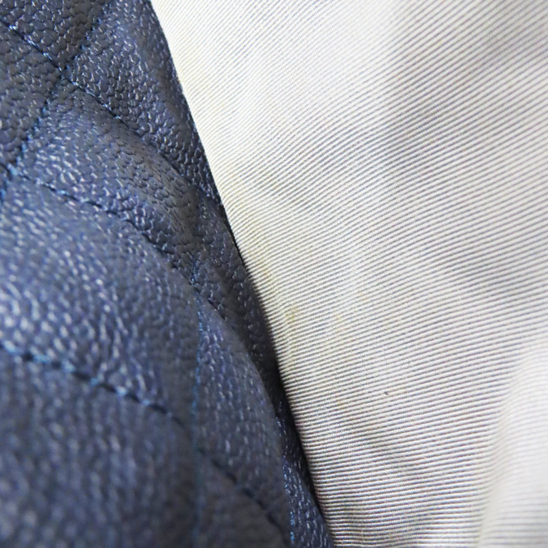 藍色 牛皮 French Riviera 肩背包 銀釦【CHANEL 香奈兒】-7