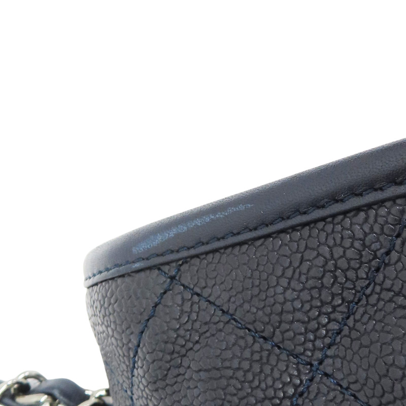 藍色 牛皮 French Riviera 肩背包 銀釦【CHANEL 香奈兒】-17