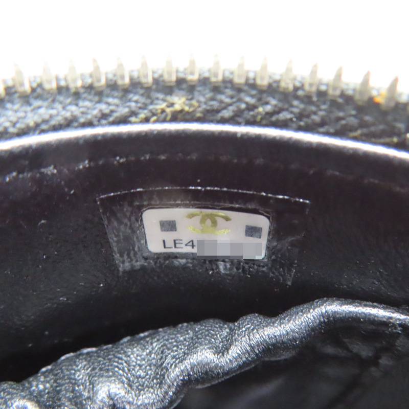 黑色 羊皮 圓桶包 鍊帶 肩背包 金釦【CHANEL 香奈兒】 AP2947-6