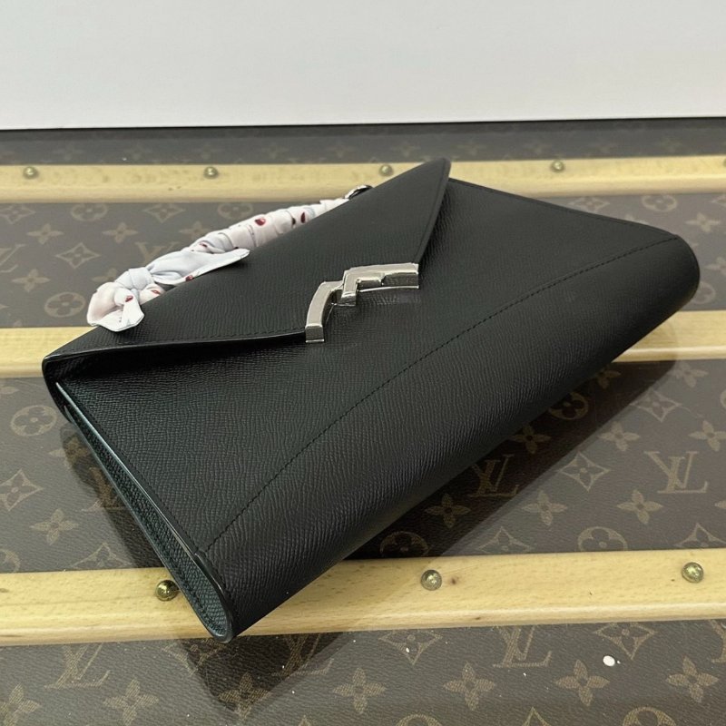✨️MOYNAT 黑銀gabrielle clutch手提肩背包27*15*5 99新配件塵袋-2