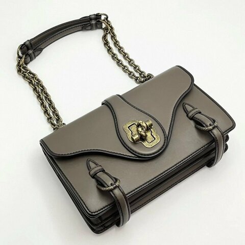 BV City Kont大象灰棕色肩背包24*14*8 98新配件塵袋