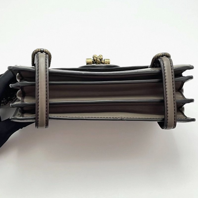 BV City Kont大象灰棕色肩背包24*14*8 98新配件塵袋-4