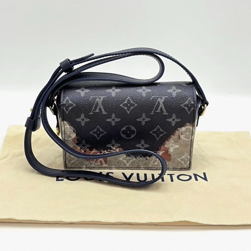 LV 火燒雲soft trunk盒子肩背斜背包 芯片款 18*12*6 98新配件塵袋-3