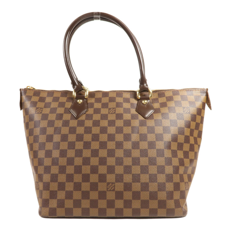 LOUIS VUITTON Damier Saleya MM金扣肩背袋/手挽袋-0