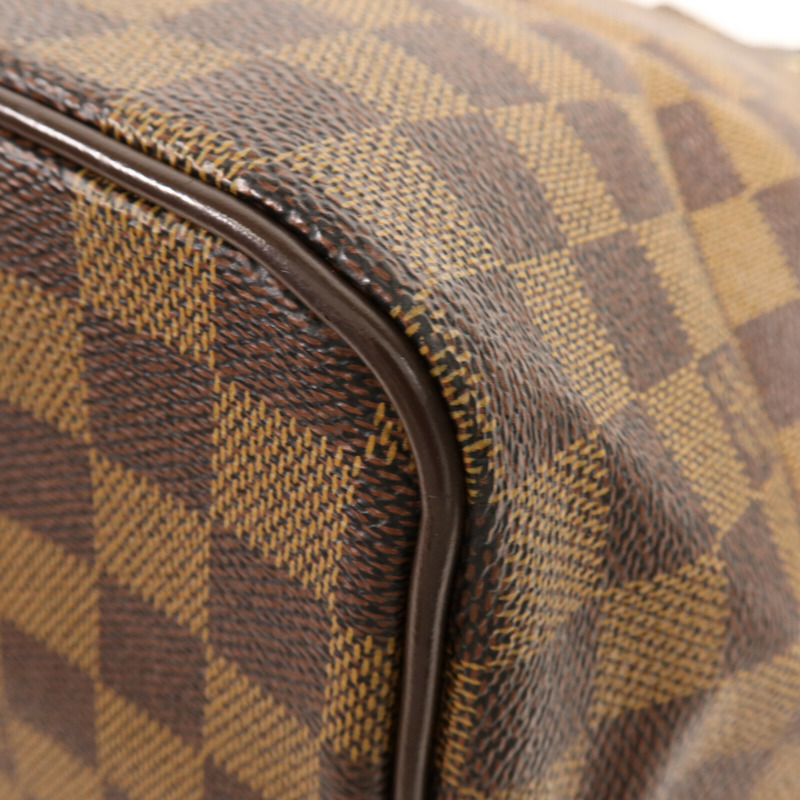 LOUIS VUITTON Damier Saleya MM金扣肩背袋/手挽袋-10