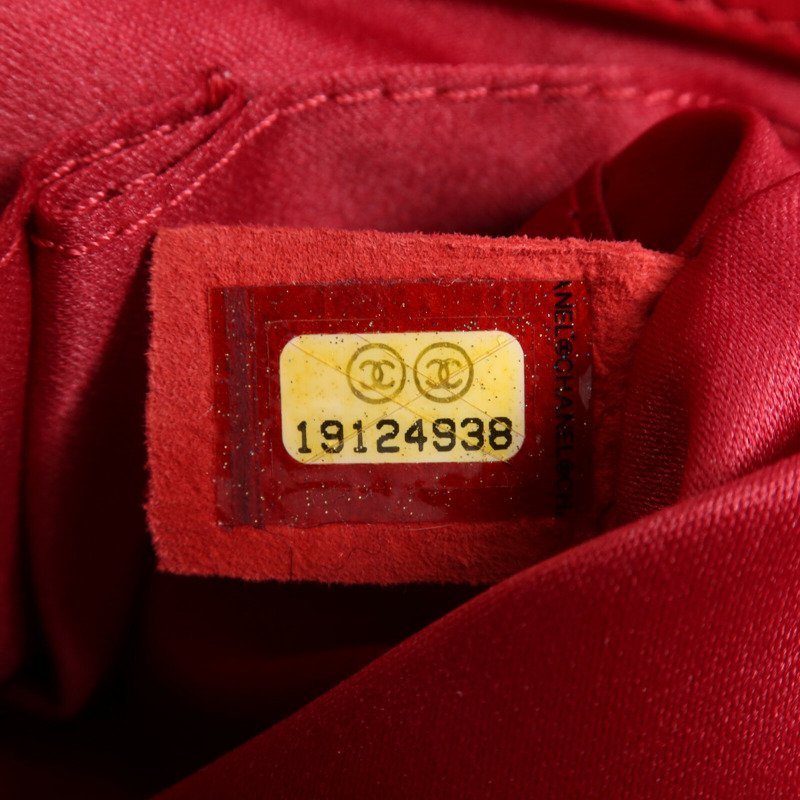 CHANEL 羊皮皮革Chain Shoulder銀扣鏈帶肩背袋-6