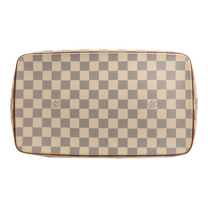LOUIS VUITTON Damier Azur Saleya MM金扣手挽袋-3