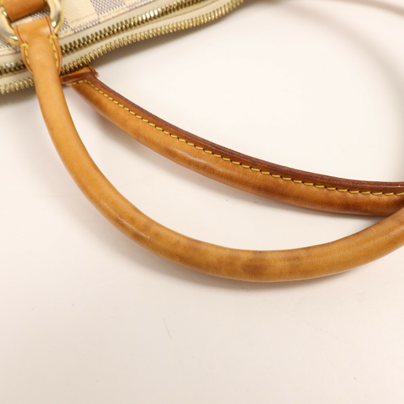 LOUIS VUITTON Damier Azur Saleya MM金扣手挽袋-17