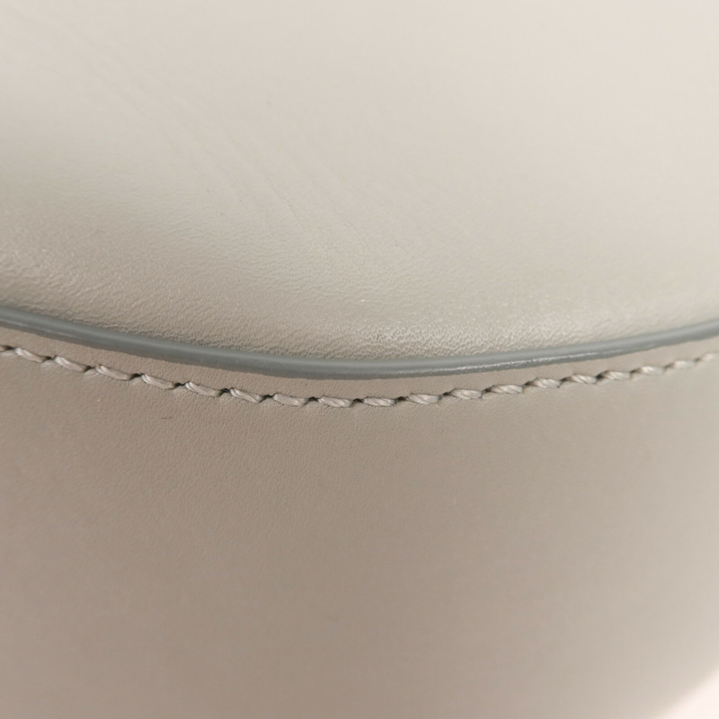 LOEWE 牛皮皮革Luna Hobo Shoulder Bag金扣肩背袋-8