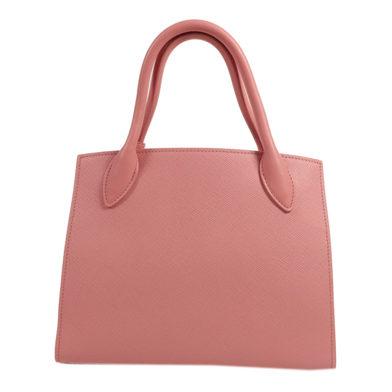 PRADA 牛皮皮革2 Way Shoulder Bag金扣手挽肩背兩用袋-1