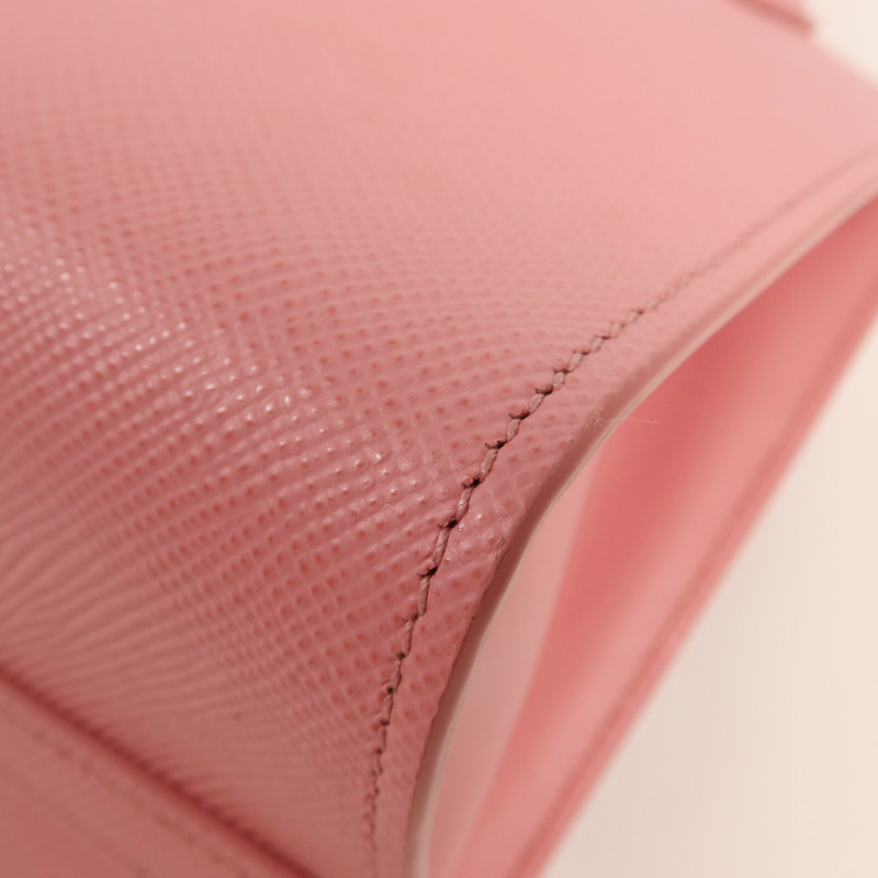 PRADA 牛皮皮革2 Way Shoulder Bag金扣手挽肩背兩用袋-11