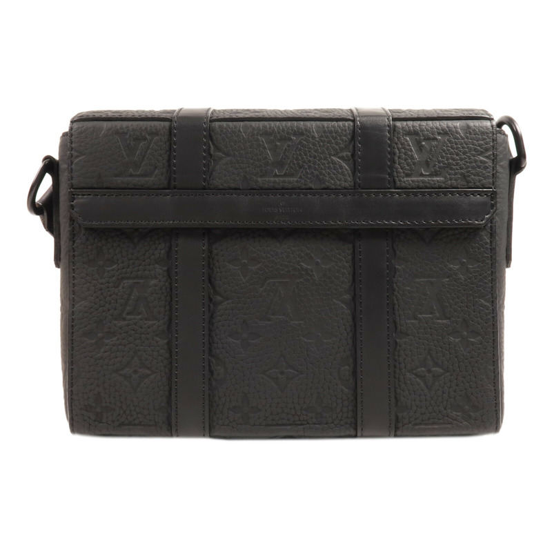 LOUIS VUITTON Monogram Taurillon Trunk Messenger Bag肩背袋-1