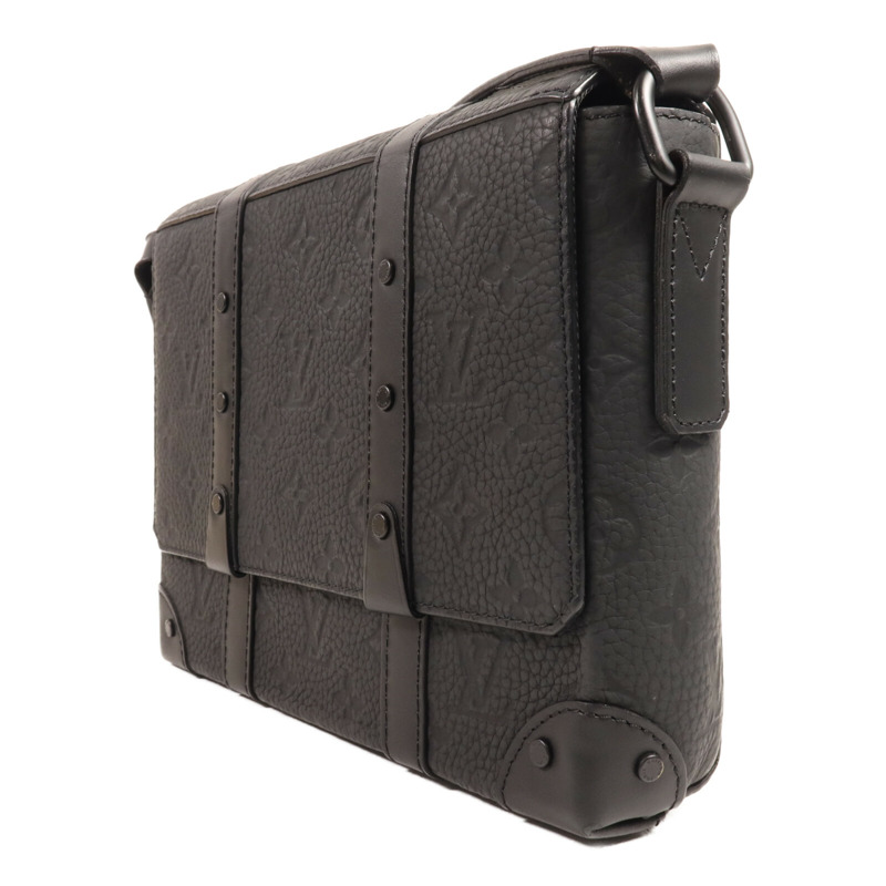 LOUIS VUITTON Monogram Taurillon Trunk Messenger Bag肩背袋-2