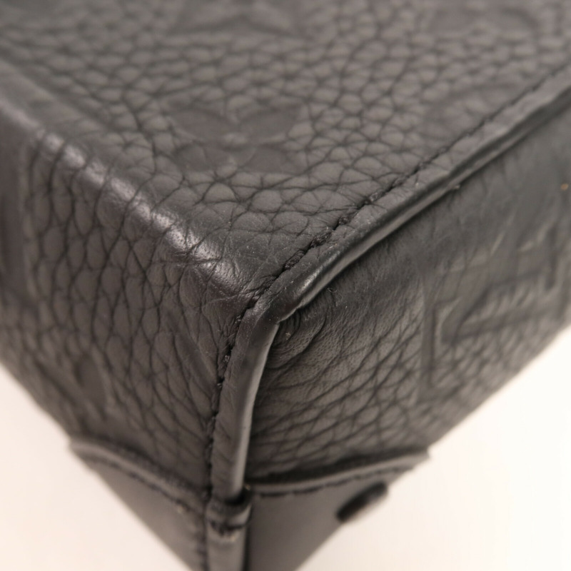 LOUIS VUITTON Monogram Taurillon Trunk Messenger Bag肩背袋-10