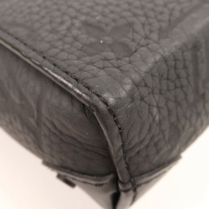 LOUIS VUITTON Monogram Taurillon Trunk Messenger Bag肩背袋-11