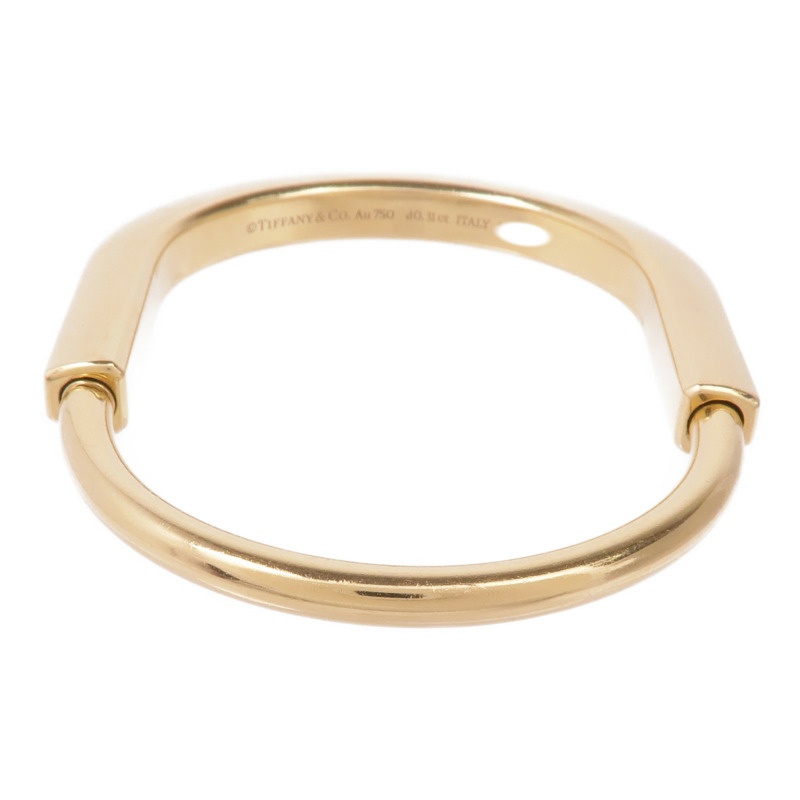 TIFFANY&CO 18K黃金Tiffany Lock鑽石手鐲-1