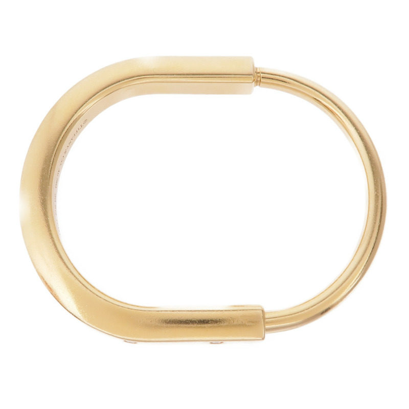 TIFFANY&CO 18K黃金Tiffany Lock鑽石手鐲-3