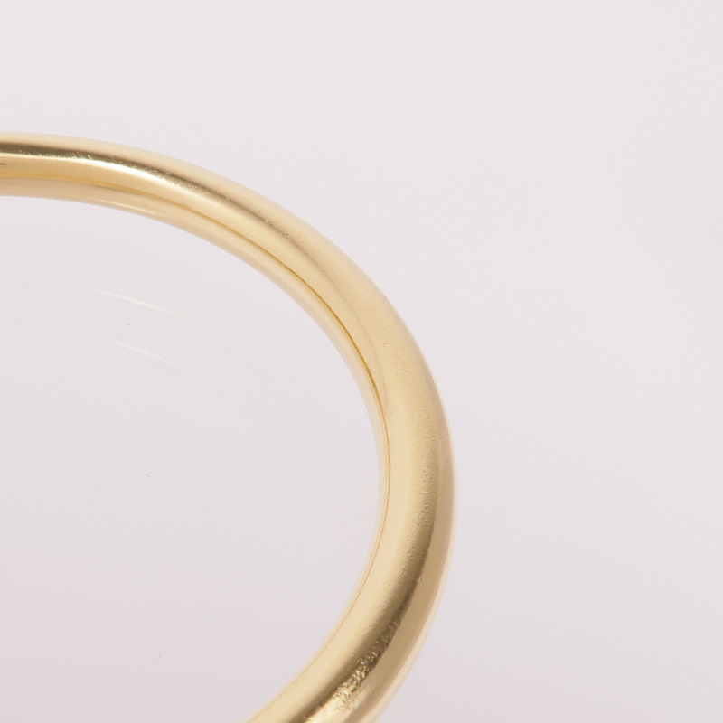 TIFFANY&CO 18K黃金Tiffany Lock鑽石手鐲-9