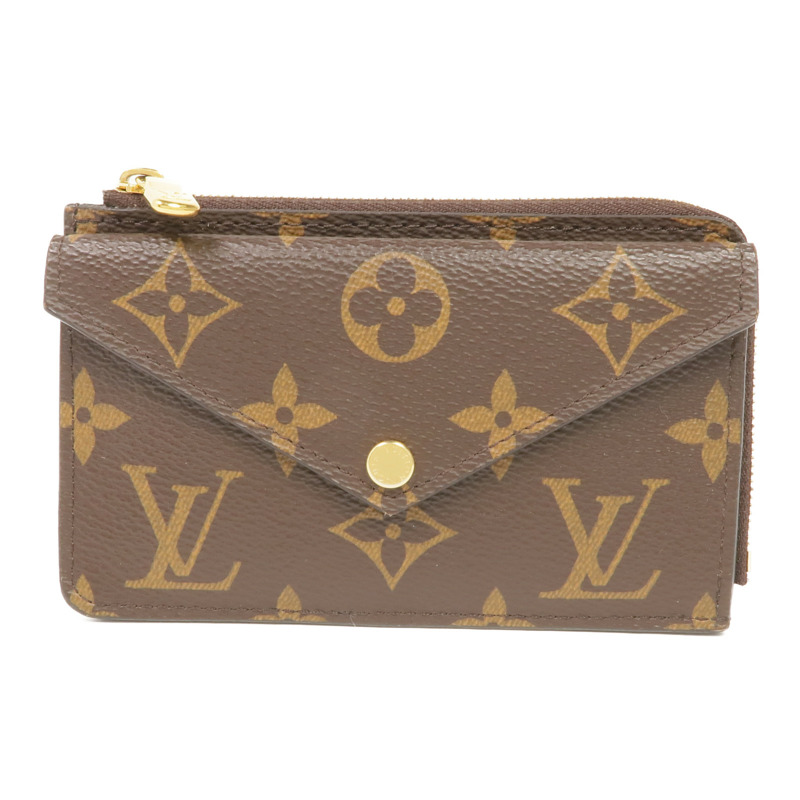 LOUIS VUITTON Monogram Recto Verso Card Case金扣卡片套-0