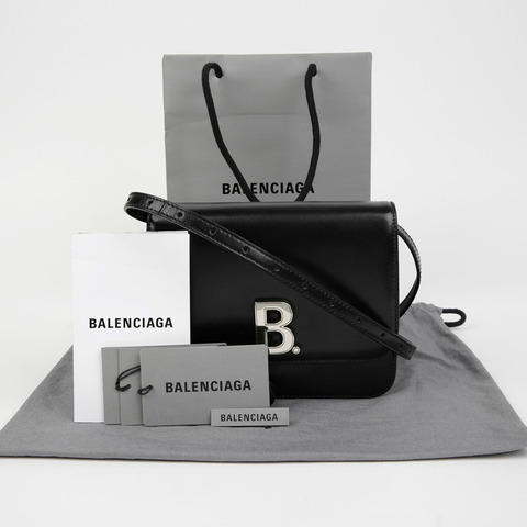 BALENCIAGA B Logo 小號肩斜背包 592898
