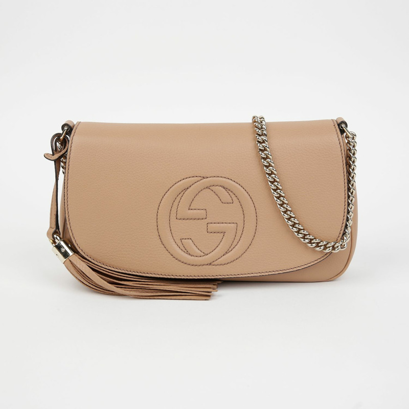 GUCCI Soho 流蘇單肩斜背包 336752-1