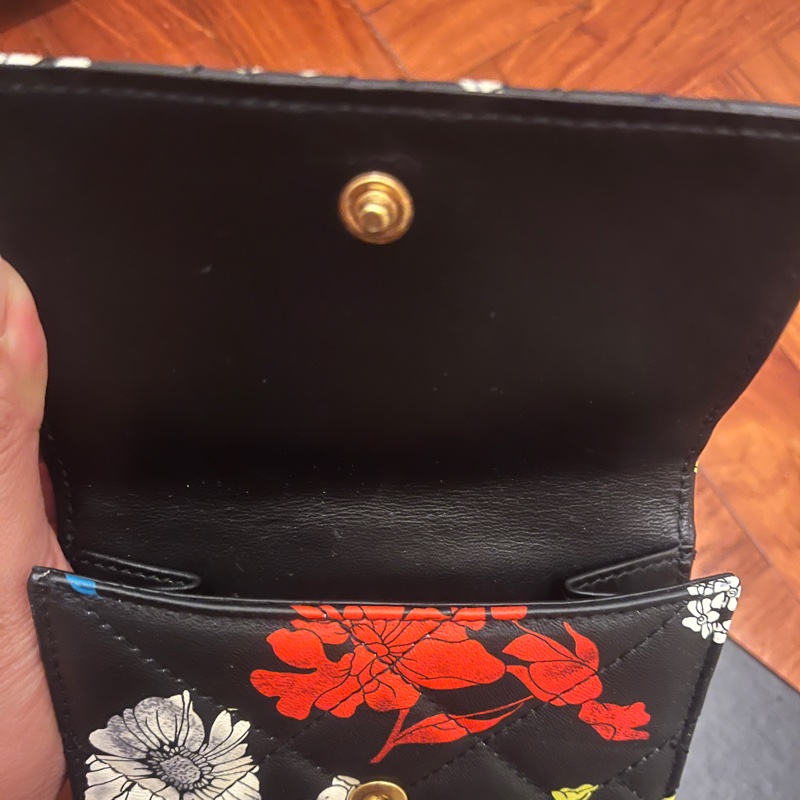 Versace拼花短夾-9