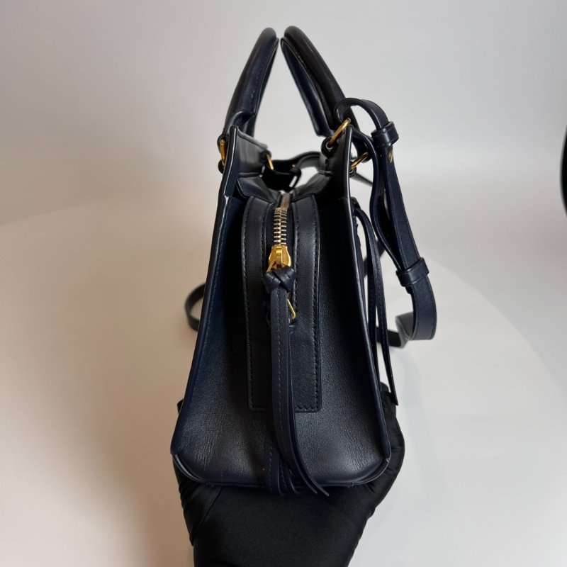 YSL 554116 深藍子母兩用包-3